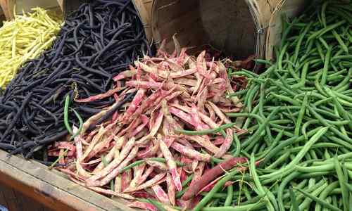 Types of vegetables: examples of podded vegetables