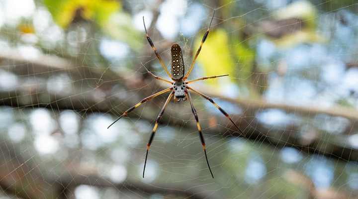 Garden Spiders: Black and Yellow Spider, Brown and More (Pictures)